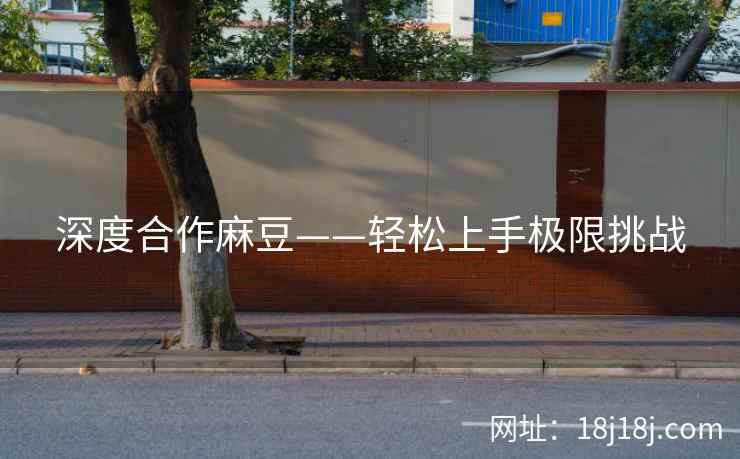 深度合作麻豆——轻松上手极限挑战