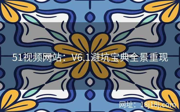 51视频网站：V6.1避坑宝典全景重现